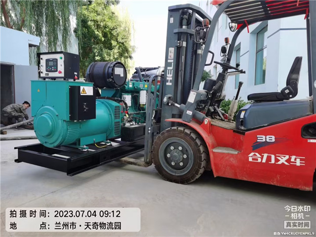 天(tian)奇健康産(chǎn)業園濰柴(chai)300KW發電機組(zu)安裝調試(shi)完成