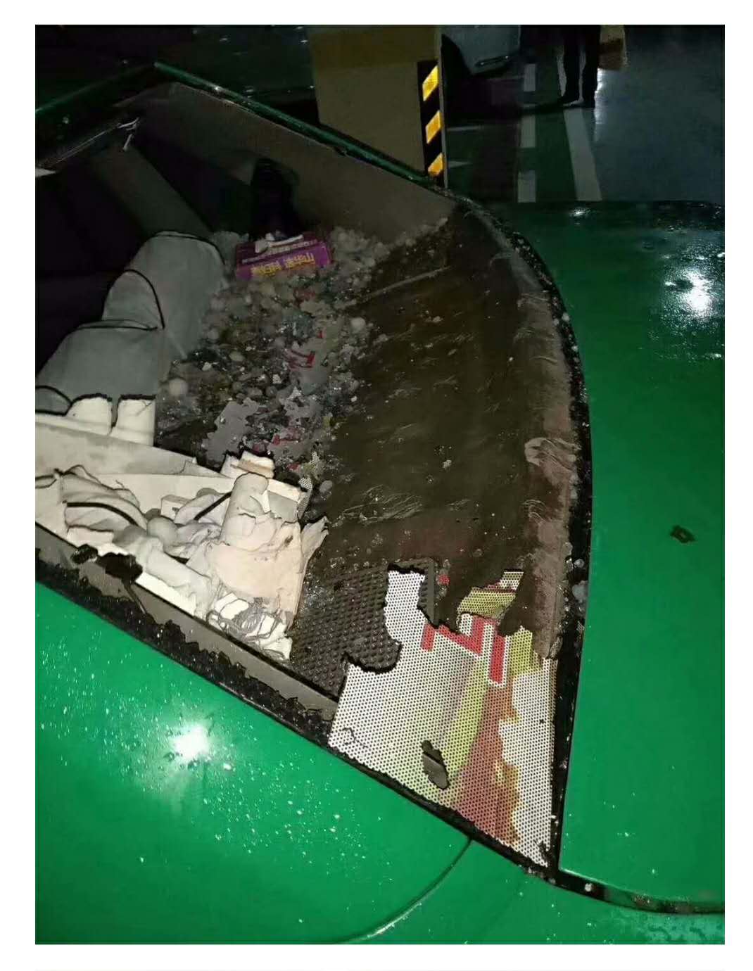 甘肅發生冰雹(bao)災害